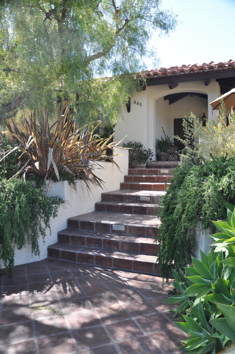 Corner Garden and Entry