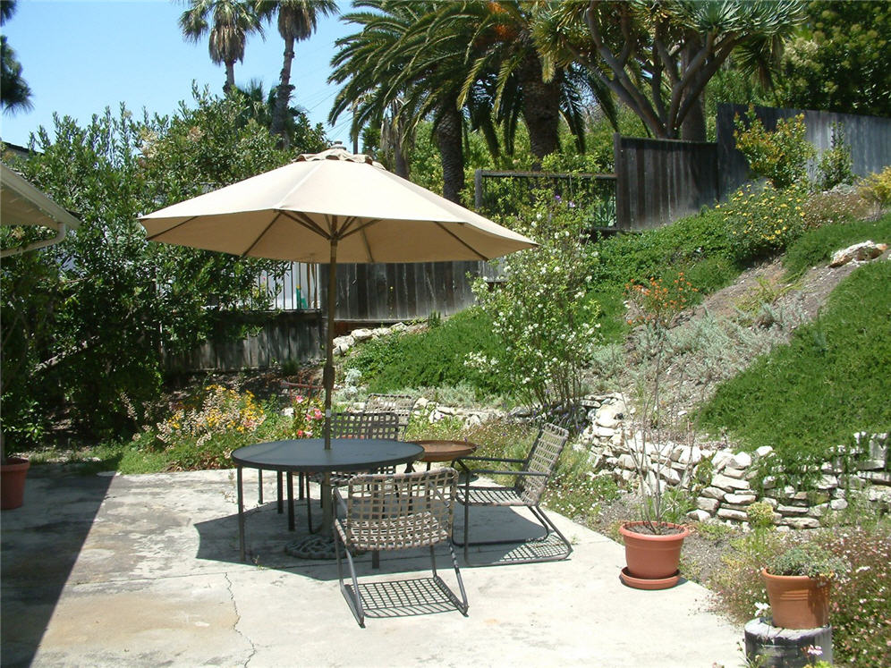 Sun-splashed Patio