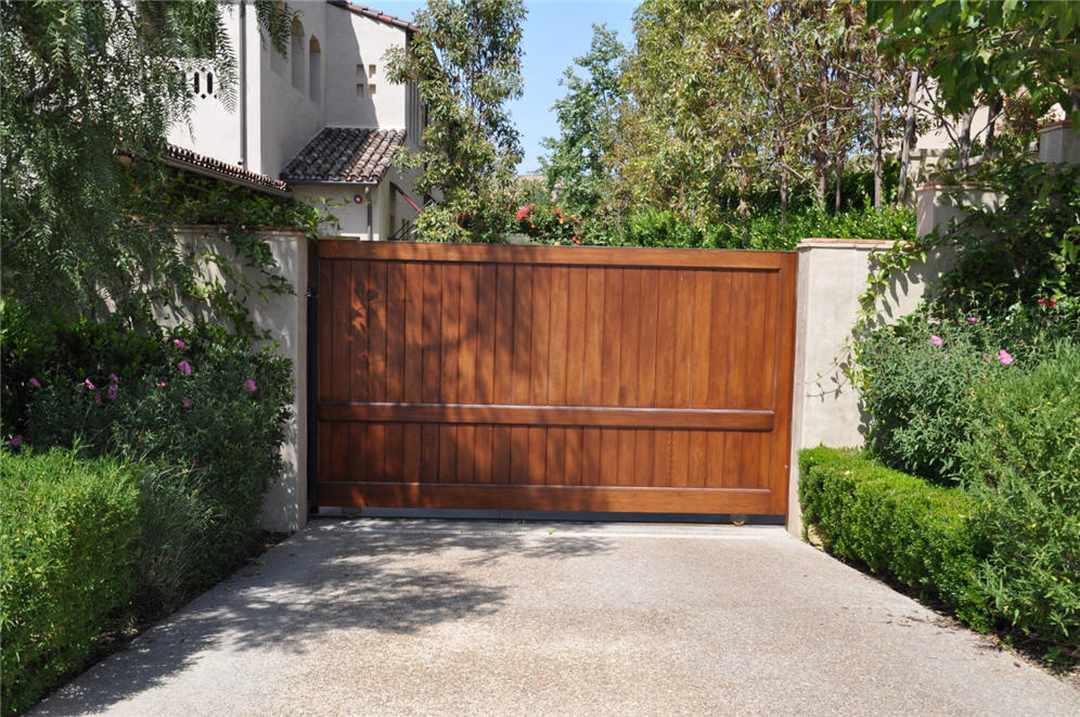 Beautiful Varnished Gate