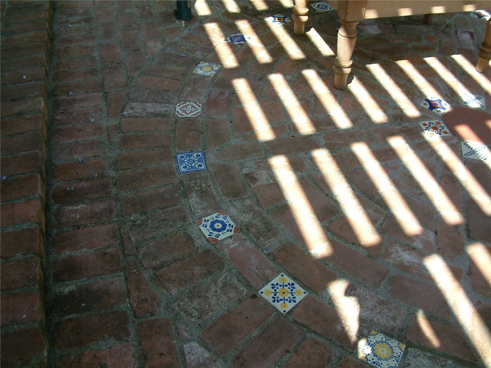 Decorative Tiles Set in Brick