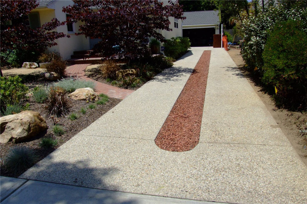 Innovative Island in the Driveway