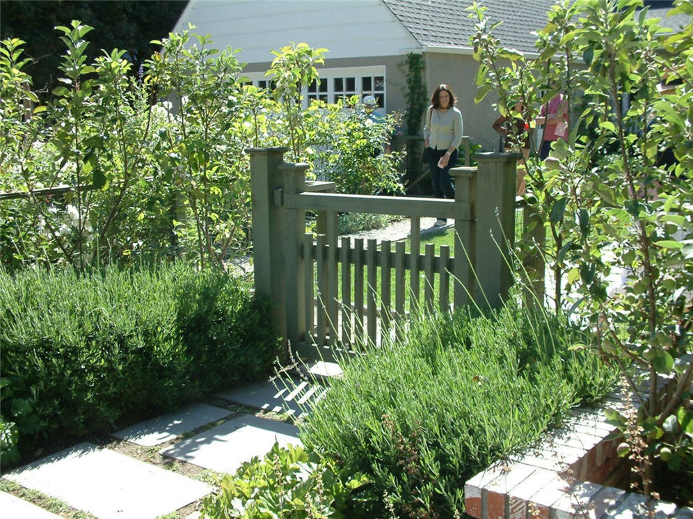 Green Garden Gate